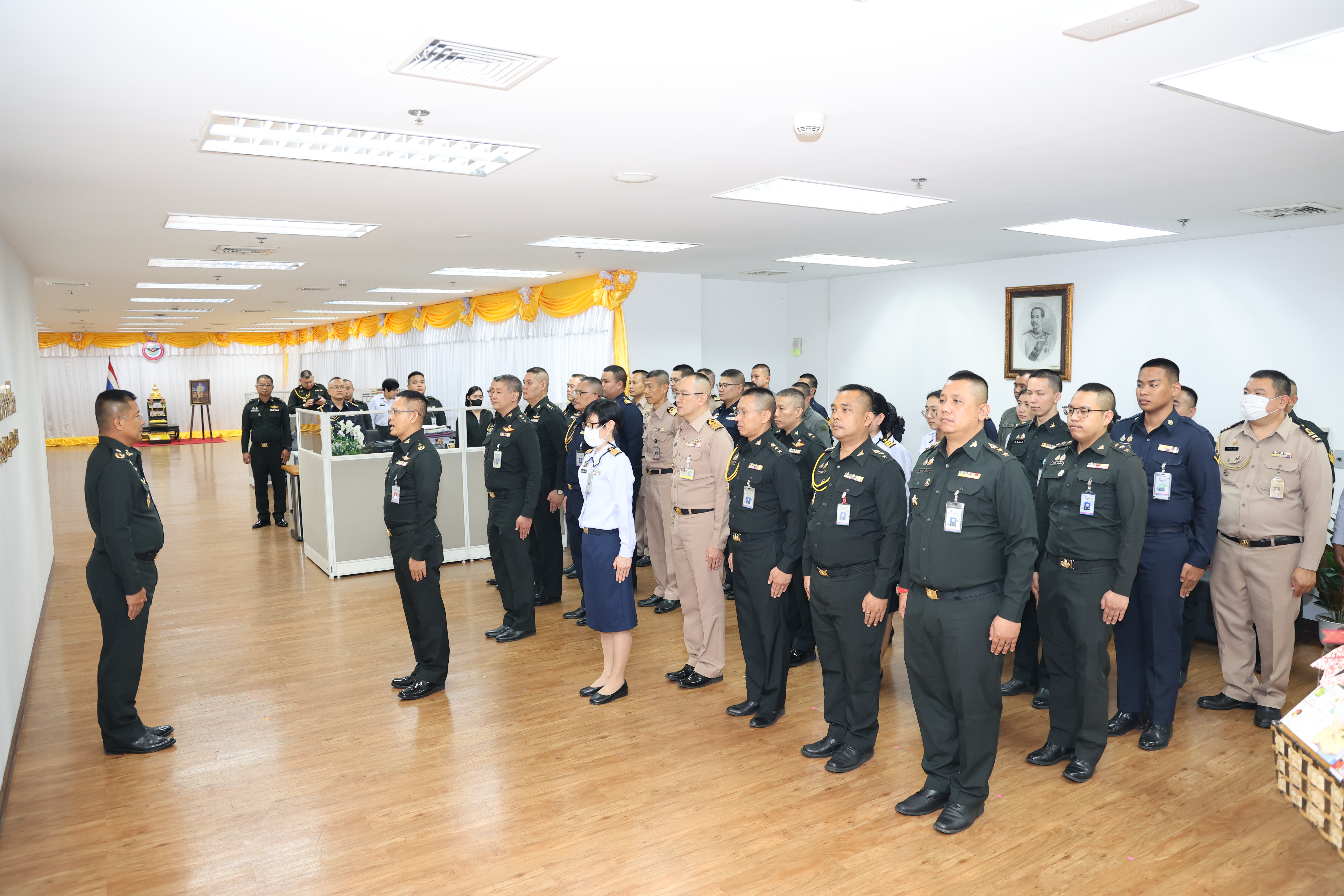 อวยพรปีใหม่ เจ้ากรมเทคโนโลยีสารสนเทศและอวกาศกลาโหม