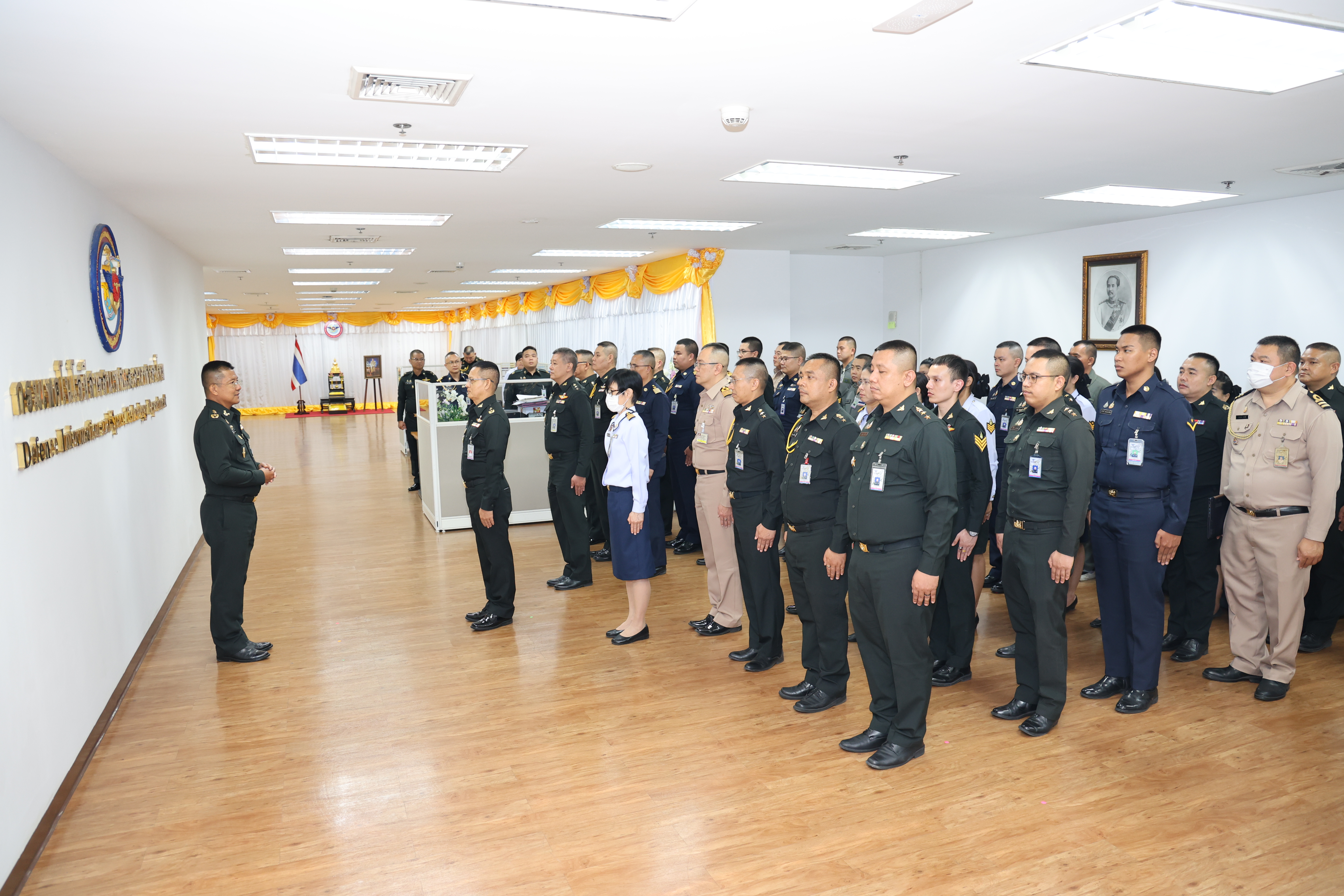 อวยพรปีใหม่ เจ้ากรมเทคโนโลยีสารสนเทศและอวกาศกลาโหม
