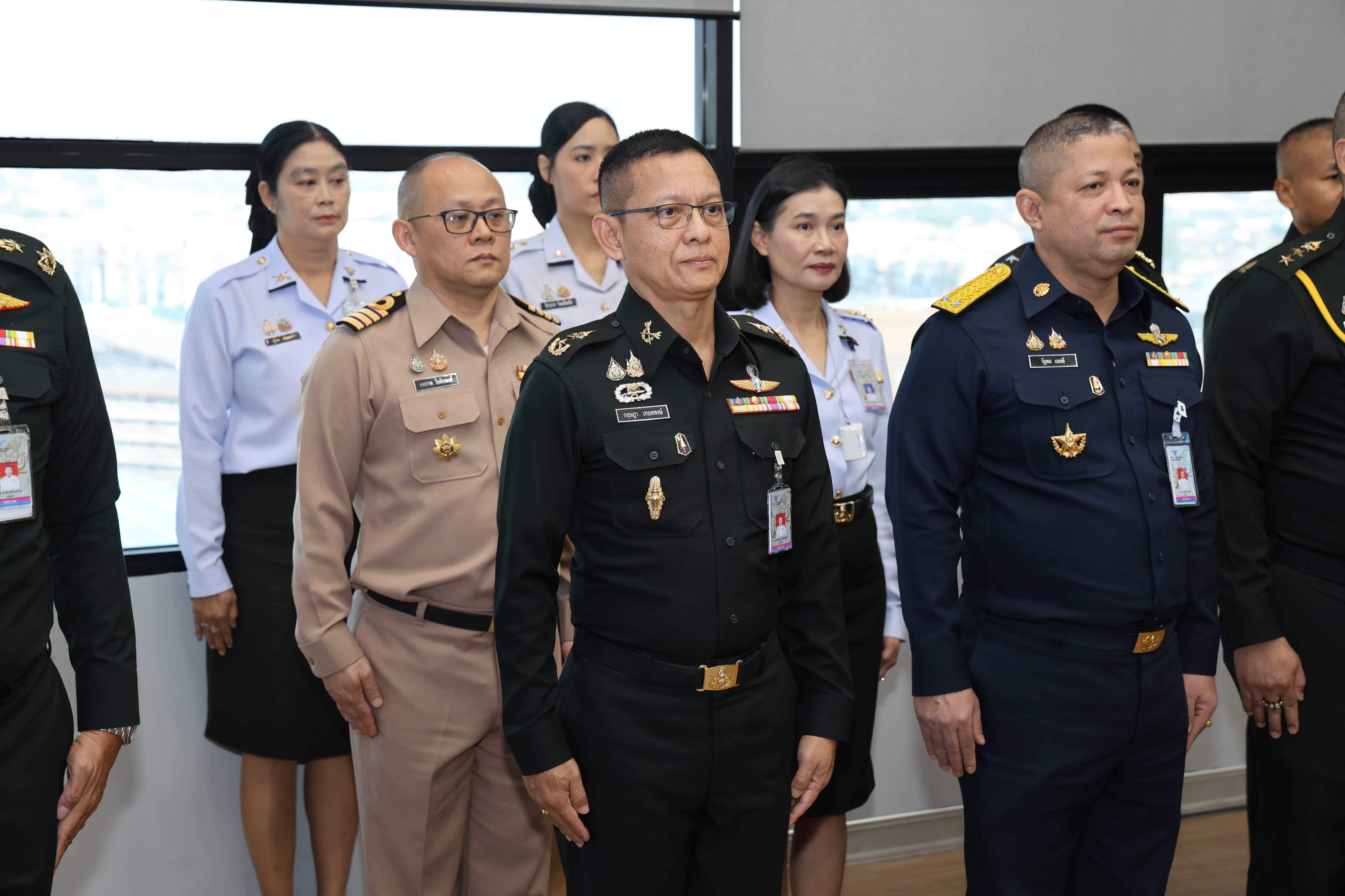 พิธีการอบรม Unit School เรื่อง ความรู้พื้นฐานด้านกิจการอวกาศ