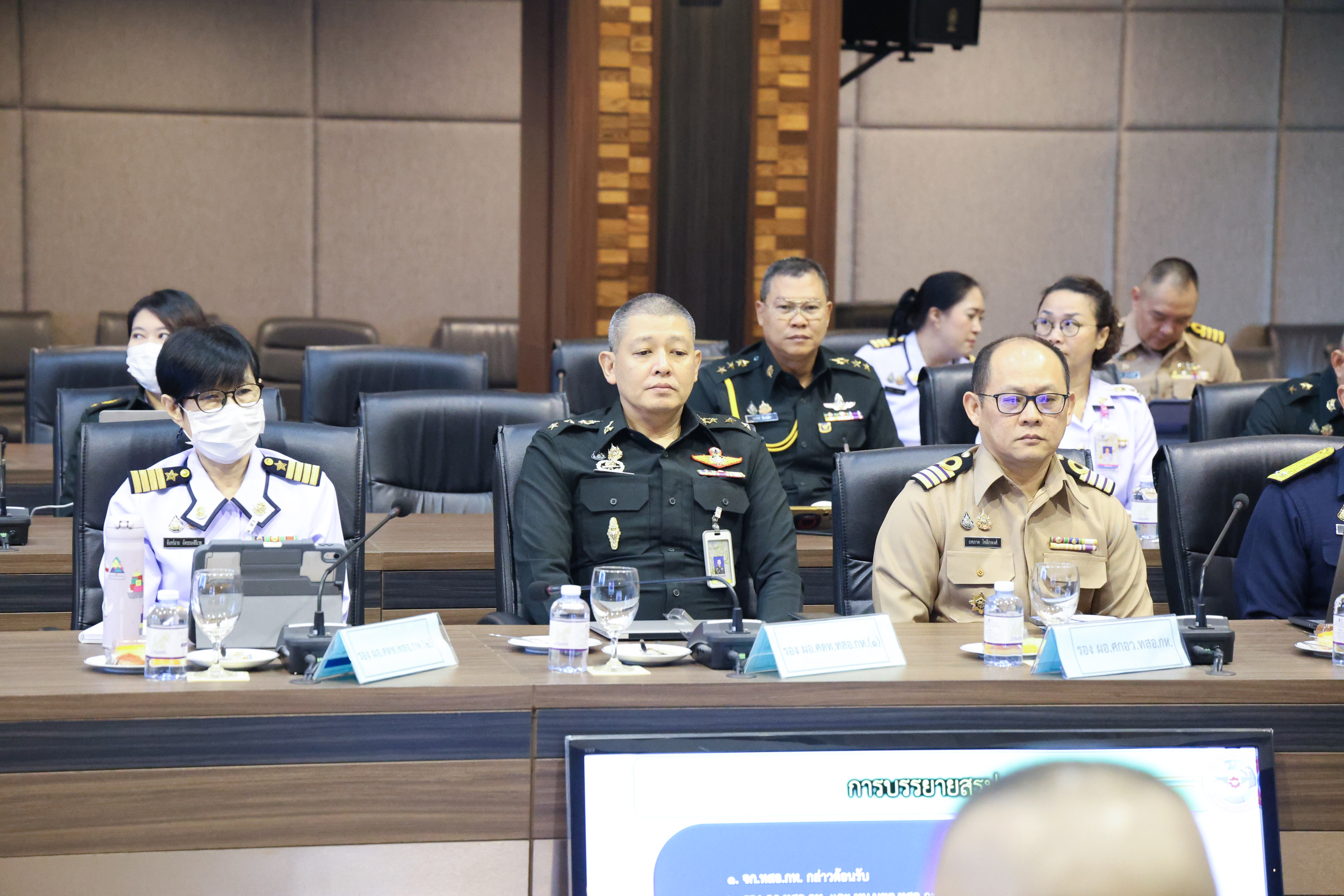 ให้การต้อนรับ พลเอก ธราพงษ์ มะละคำ ปลัดกระทรวงกลาโหม และคณะเข้าตรวจเยี่ยมและมอบแนวทางการปฏิบัติงาน