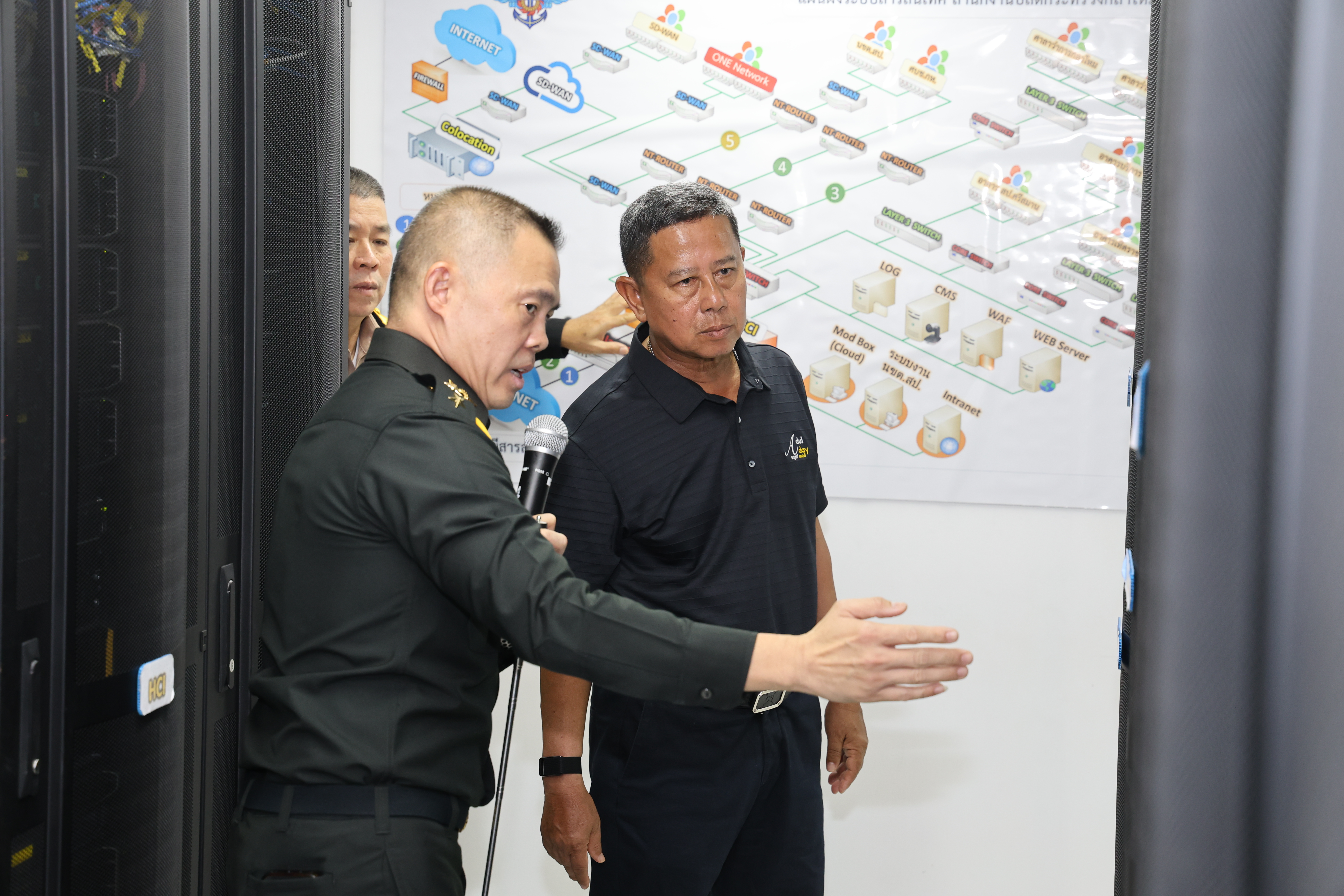 ร่วมให้การต้อนรับ รัฐมนตรีช่วยว่าการกระทรวงกลาโหม