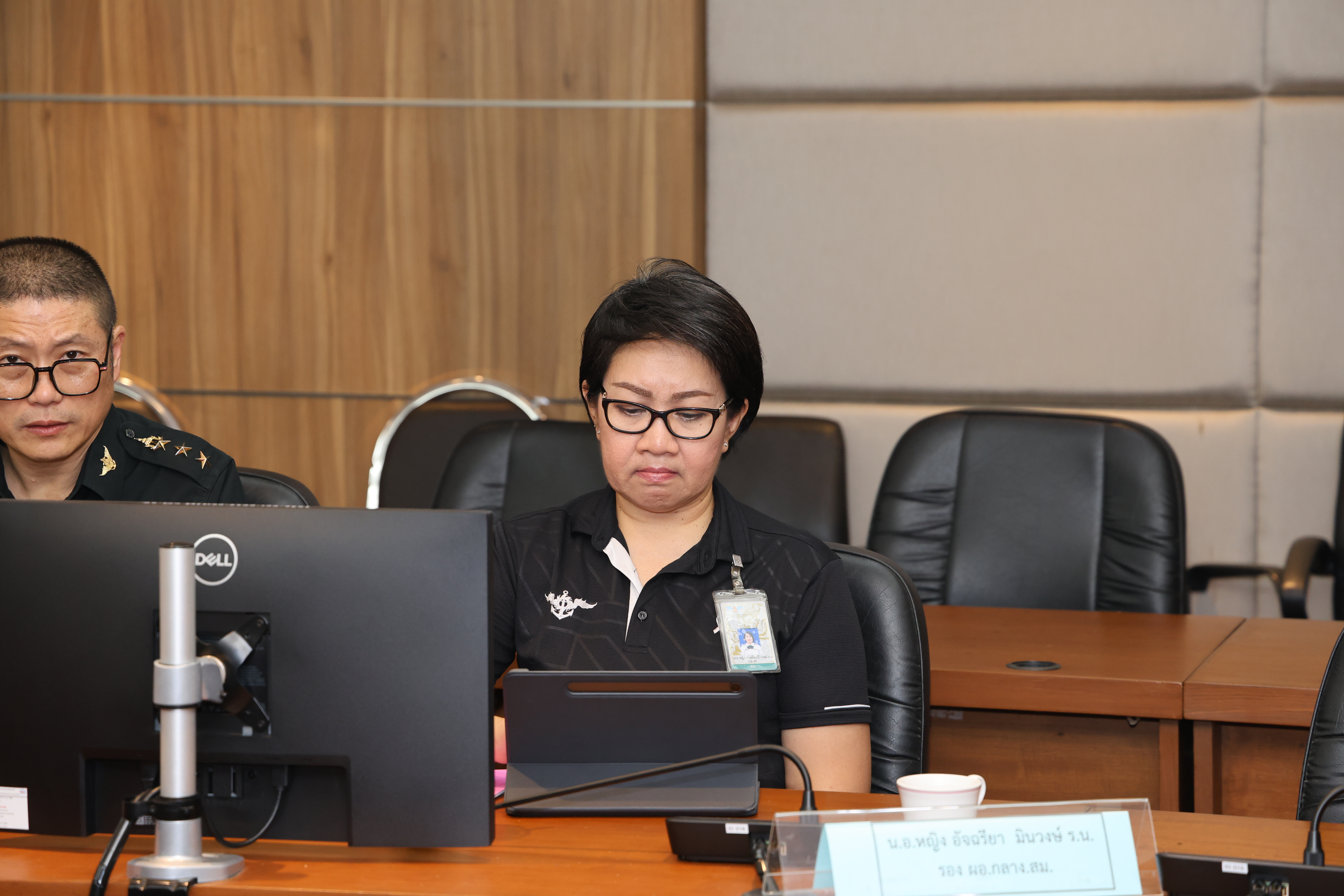 การประชุมหารือการกำหนดมาตรฐานและแนวทางการใช้ระบบสารบรรณอิเล็กทรอนิกส์ (e-Sarabun) ของ กห.