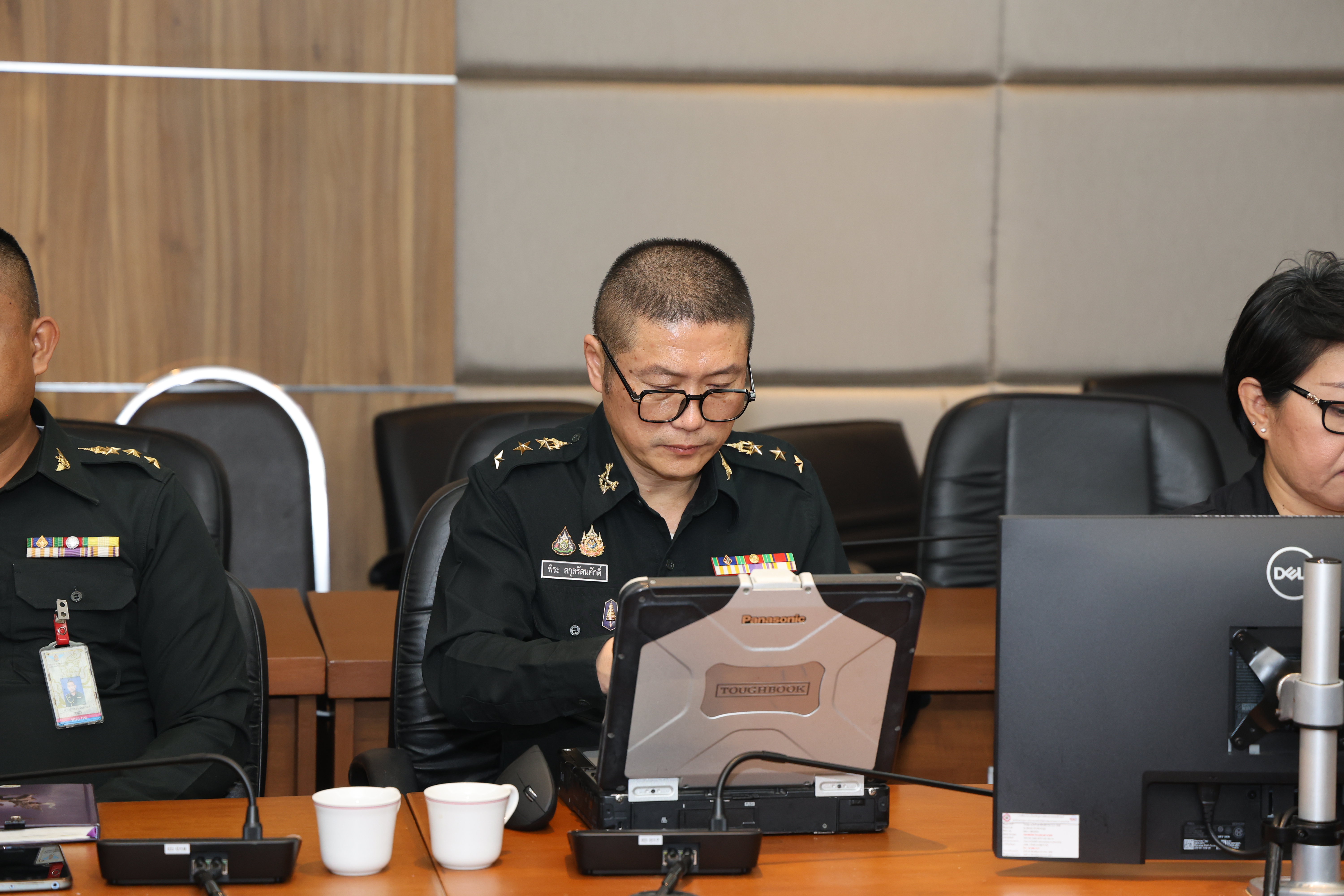 การประชุมหารือการกำหนดมาตรฐานและแนวทางการใช้ระบบสารบรรณอิเล็กทรอนิกส์ (e-Sarabun) ของ กห.