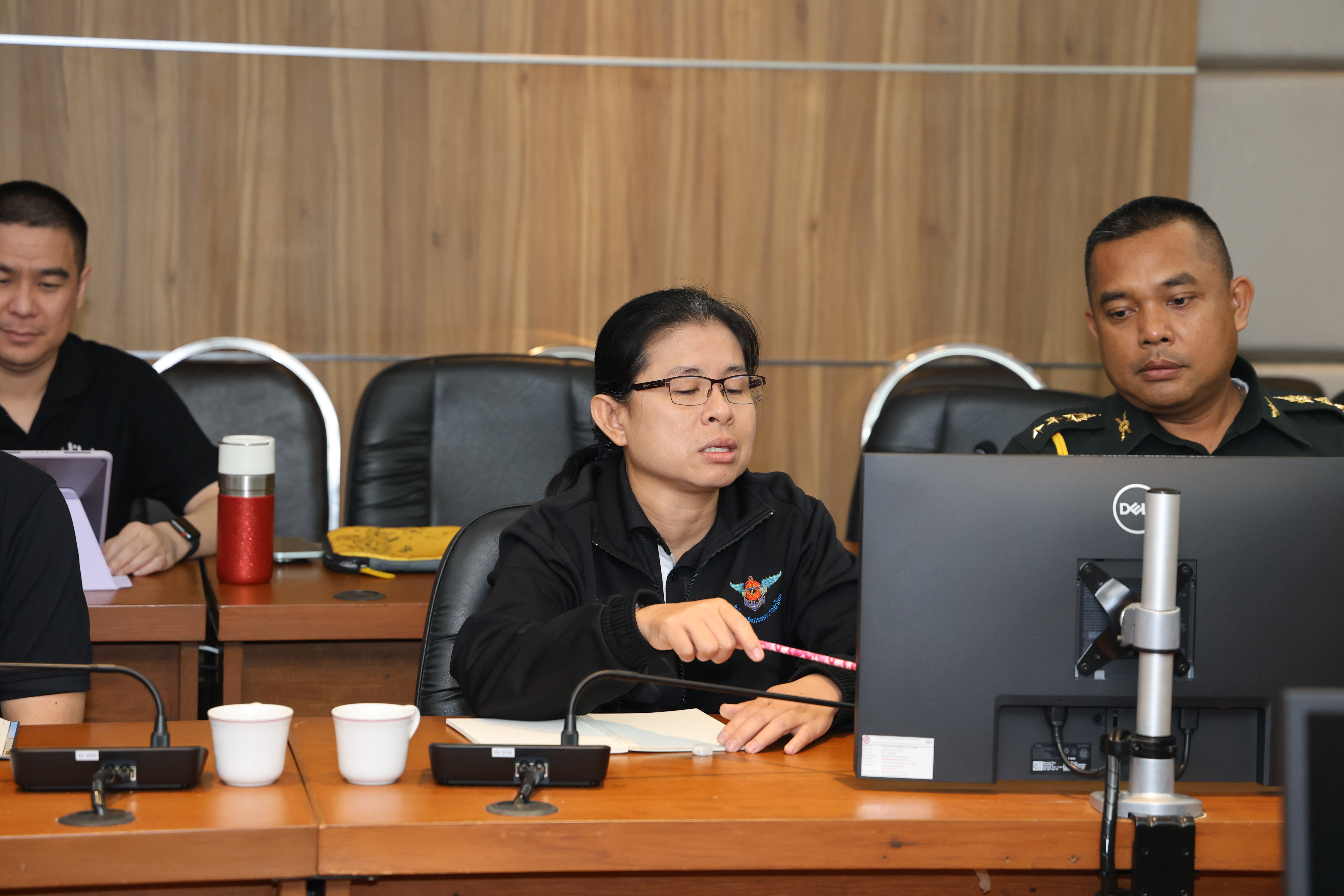 การประชุมหารือการกำหนดมาตรฐานและแนวทางการใช้ระบบสารบรรณอิเล็กทรอนิกส์ (e-Sarabun) ของ กห.