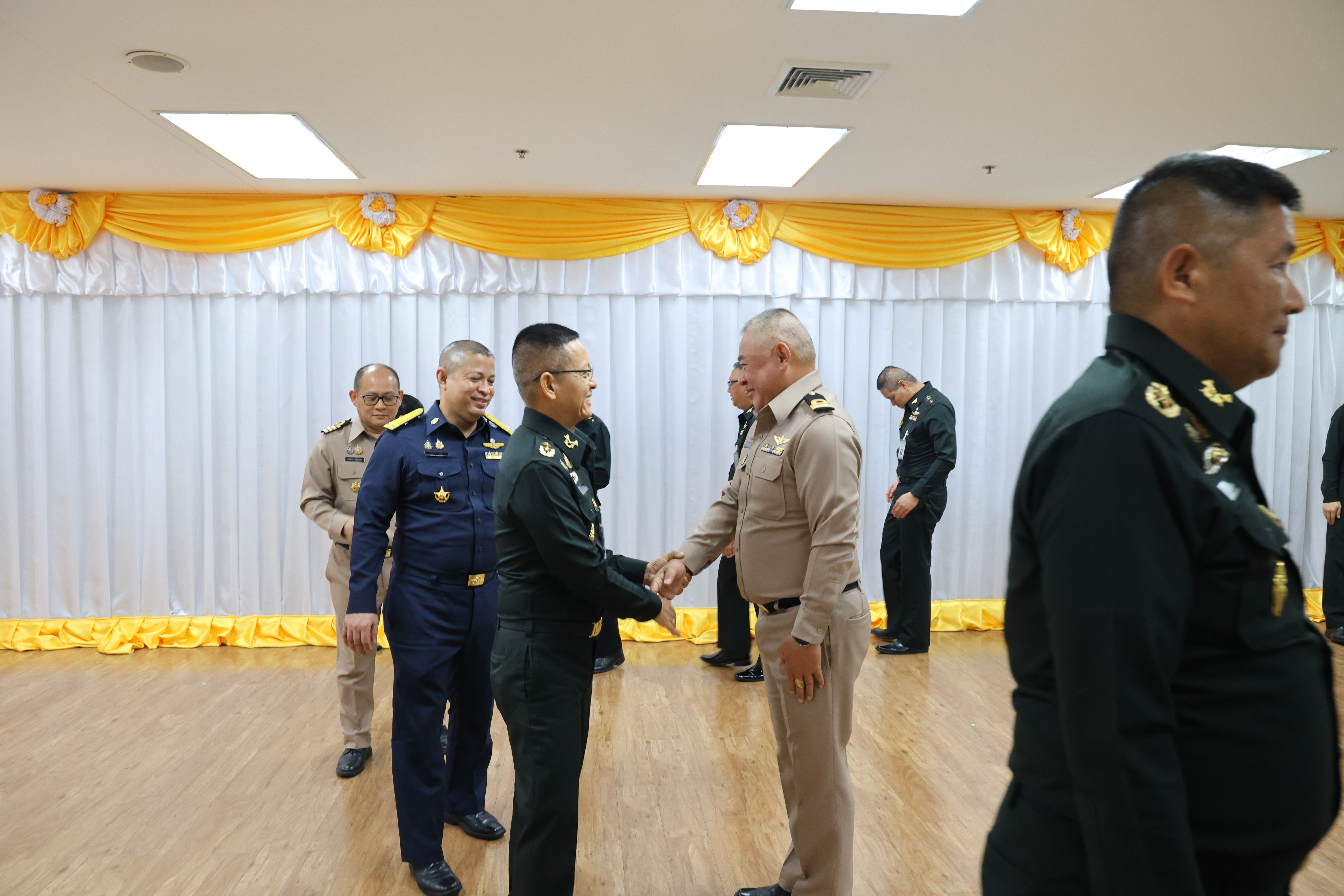 พิธีประ​ดับเครื่อง​หมาย​ยศ​ข้าราชการ ศูนย์ดิจิทัล กรมเทคโนโลยีสารสนเทศและอวกาศกลาโหม