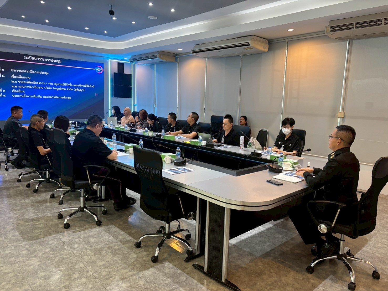 ประชุมโครงการขยายขีดความสามารถและดำรงสภาพ Datacenter (Kickoff Metting)
