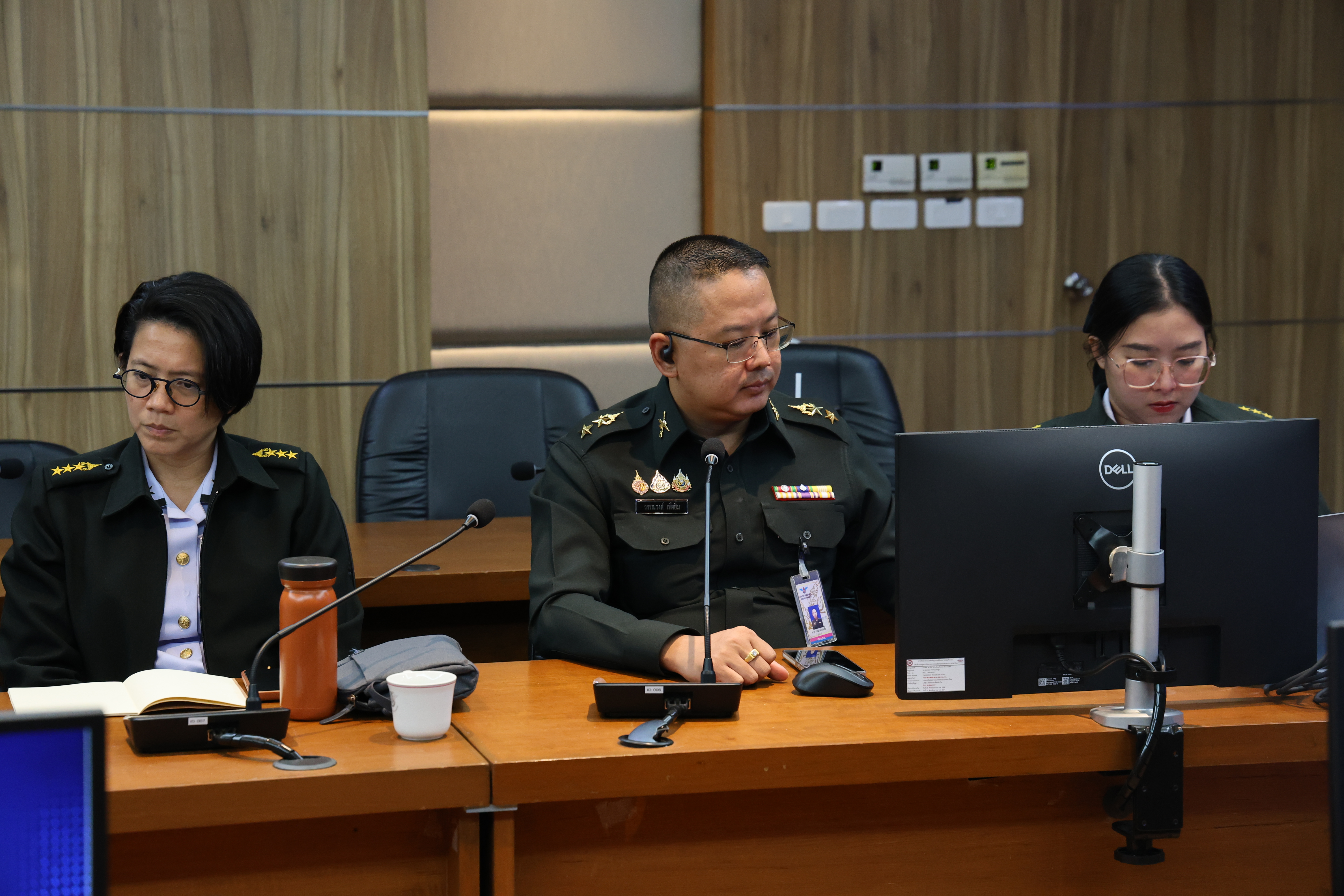 การประชุมคณะทำงานสื่อประสมของ สป.