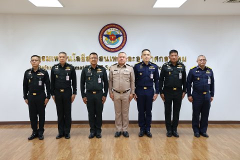 พิธีประ​ดับเครื่อง​หมาย​ยศ​ข้าราชการ ศูนย์ดิจิทัล กรมเทคโนโลยีสารสนเทศและอวกาศกลาโหม